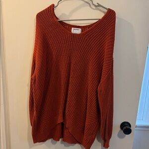 Old Navy Women's Sweater in Rich Rust